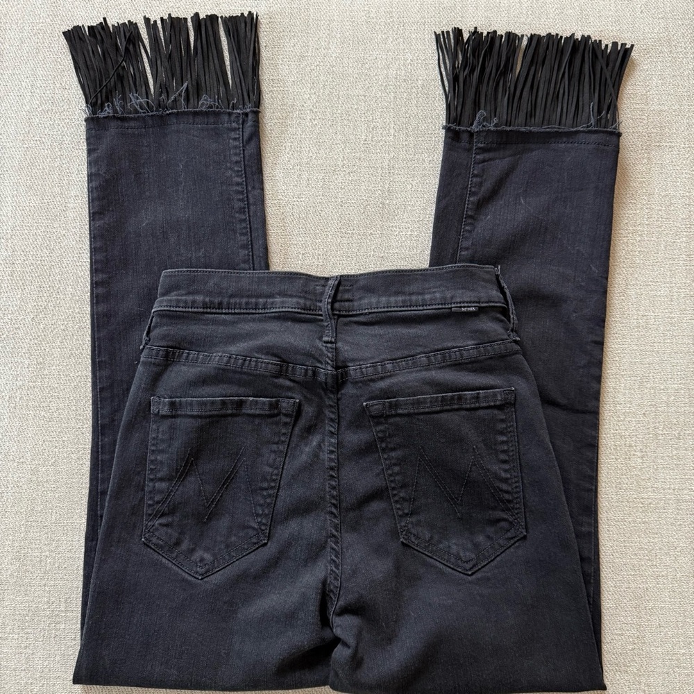 Mother High-Waisted Rascal Crop Jeans - Picture 5 of 5